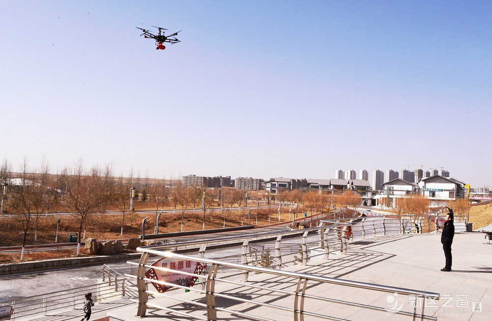 新区引入无人机巡查林地