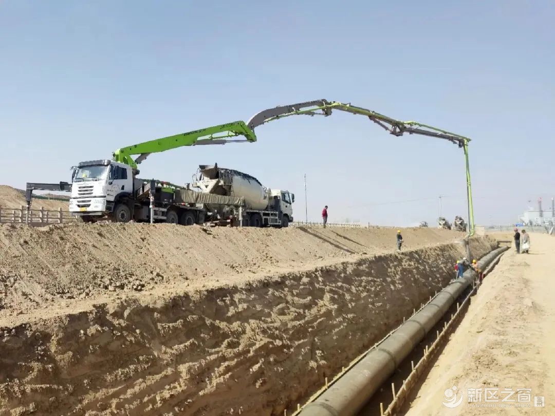 兰州新区这一重要供水工程顺利通水啦！