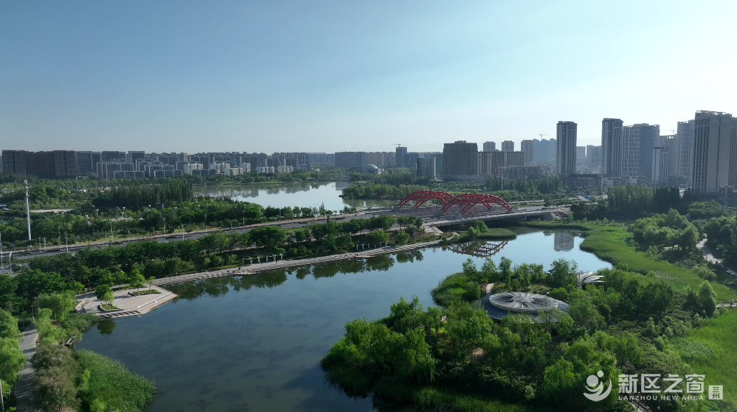 兰州新区生态大景