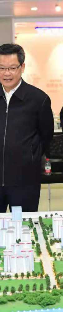 甘肃省省长任振鹤一行在兰州新区调研