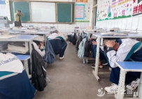 秦川中学提高师生应急处置能力